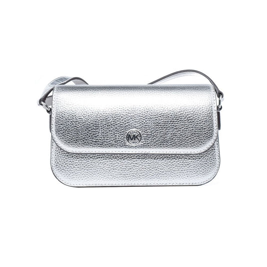 Michael Kors Jet Set Travel Sac à bandoulière en cuir gris