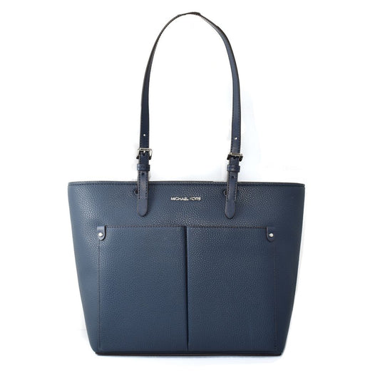 Michael Kors Jet Set Travel Tote Bag en Cuir Synthétique Bleu