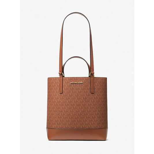 Michael Kors Brown Leather Tote Bag - Élégance et Fonctionnalité