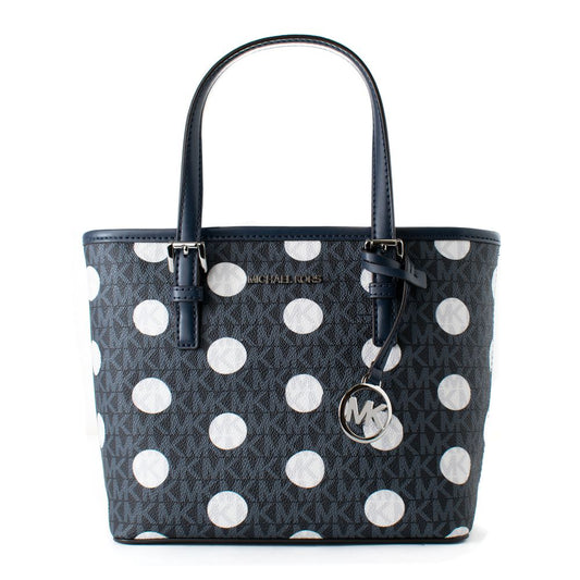 Michael Kors Jet Set Travel Tote Bag en Toile Bleue