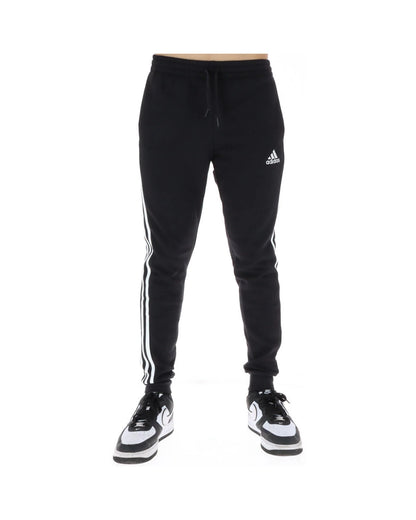 Adidas Black Cotton Joggers (Workout Pants)