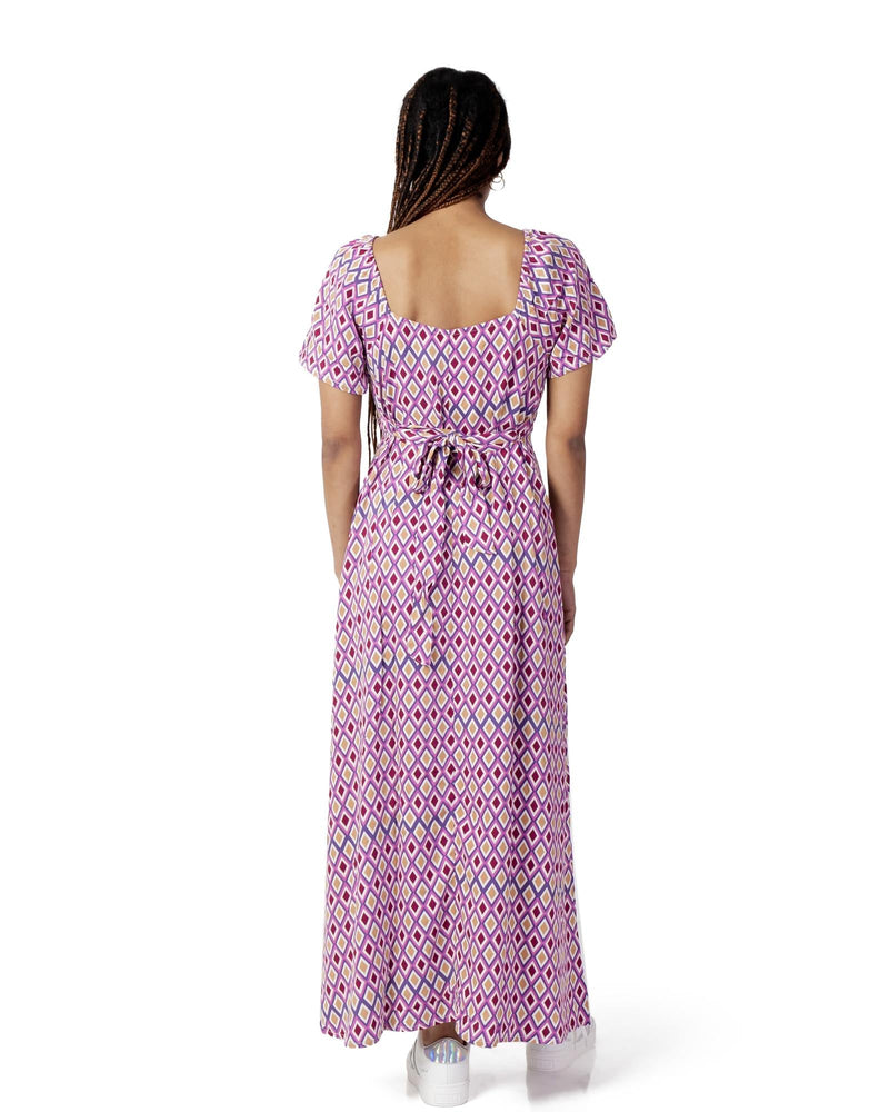Only Multicolor Viscose Casual Dress for Women
