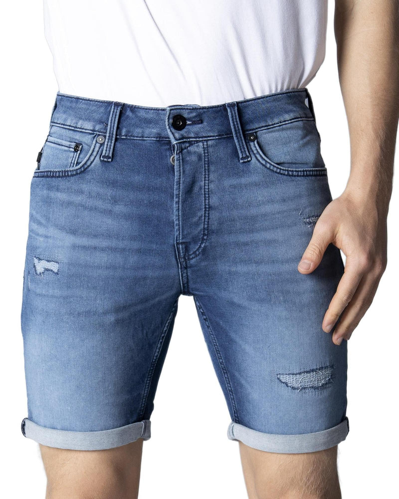Jack & Jones Blauwe spijkershort