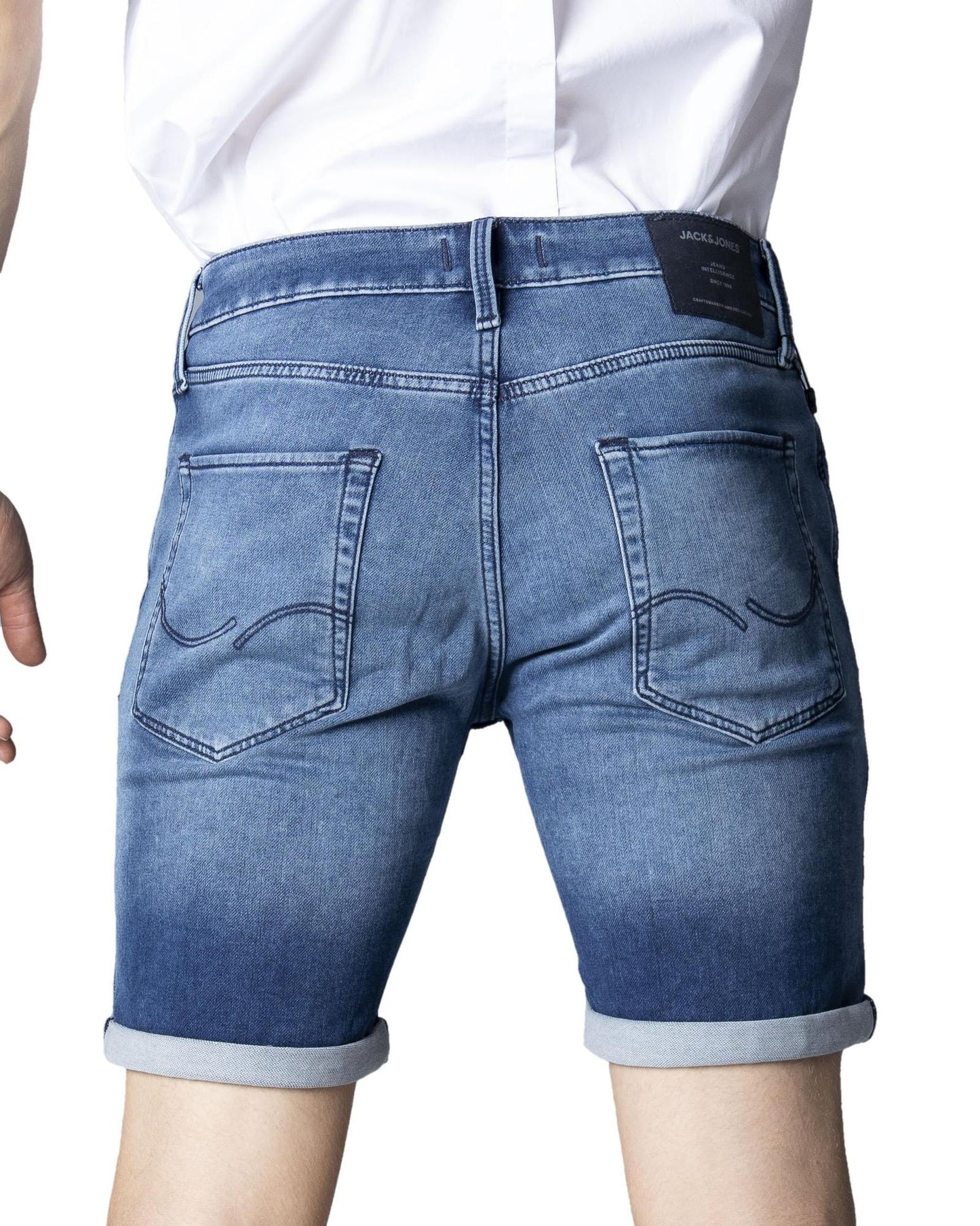 Jack & Jones Blauwe spijkershort