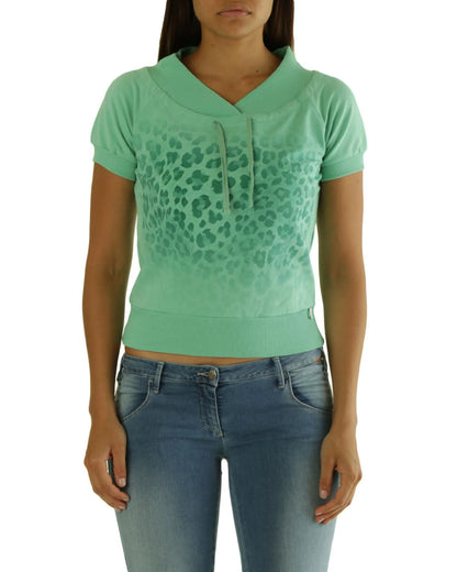 T-shirt bicolore en coton Met