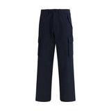 Pantalon cargo en coton bleu Burberry