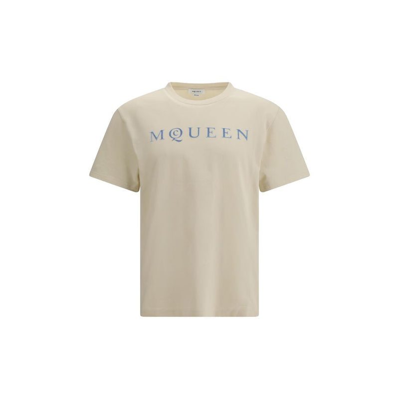 Alexander McQueen crèmekleurig katoenen T-shirt