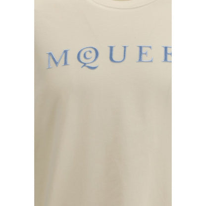 Alexander McQueen crèmekleurig katoenen T-shirt