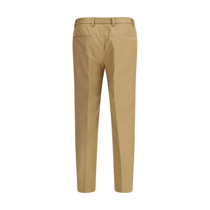 Pantalon décontracté Gucci en coton beige