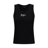 Balmain Black Cotton Relaxed Tank Top