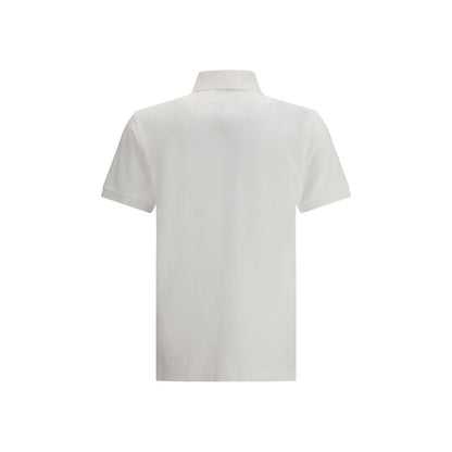 Etro White Cotton Polo Shirt