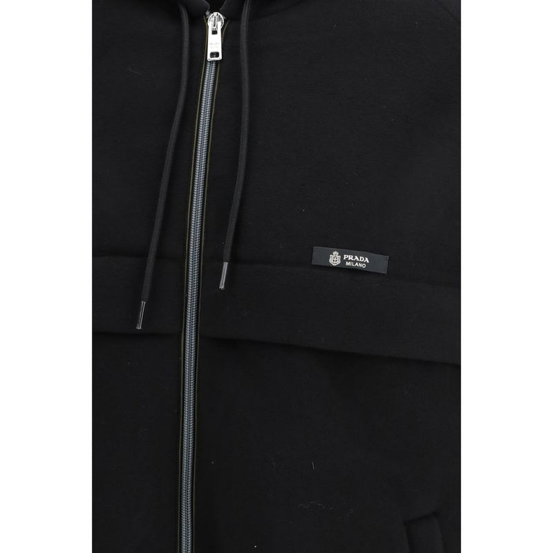 Veste Prada noire en polyester