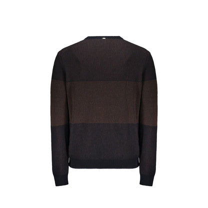 Herno Blue Wool Sweatshirt