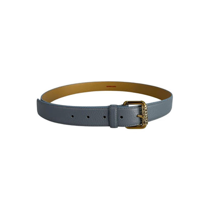 Ceinture femme en cuir bleu bourbonien