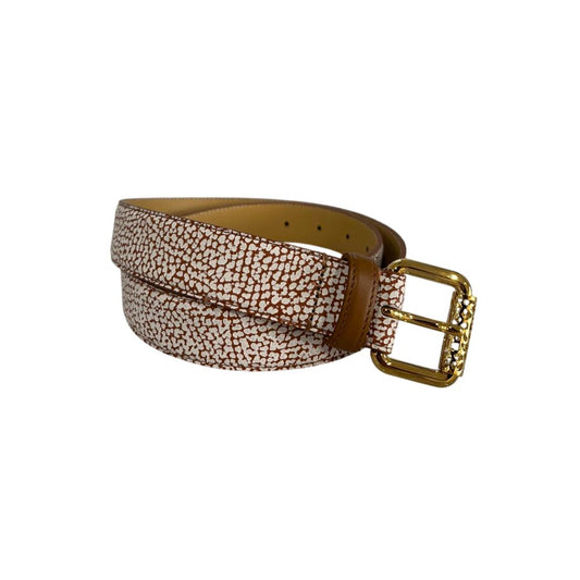 Ceinture femme en cuir marron bourbonien