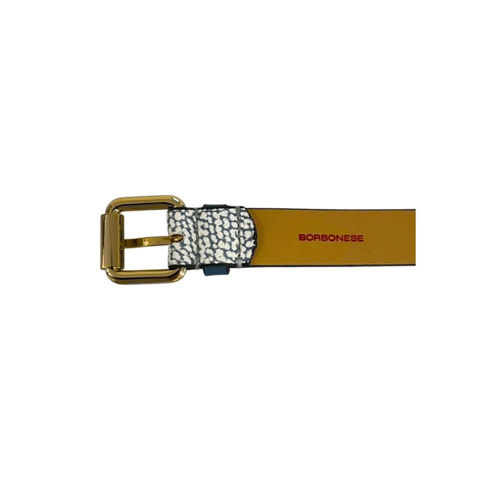 Ceinture femme en polyvinyle bleu bourguignon