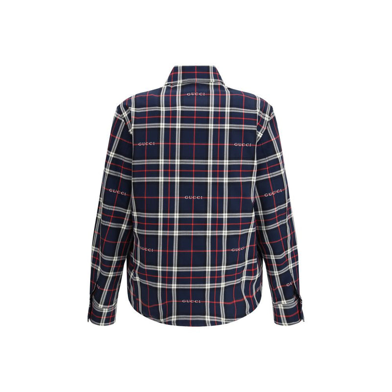 Vestes et manteaux Gucci en coton bleu