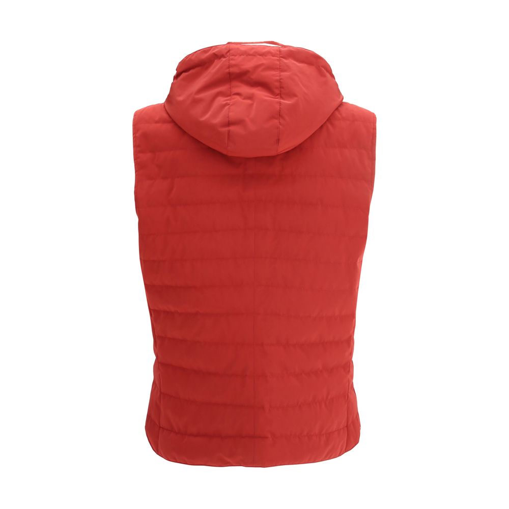 Brunello Cucinelli Multicolor Down Vest for Men