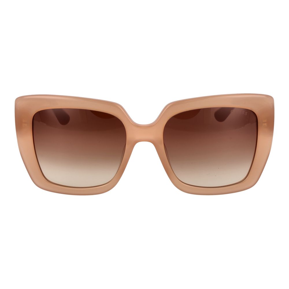 Lunettes de soleil Guess en acétate beige