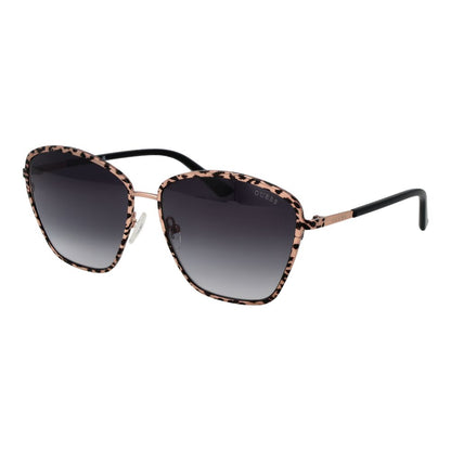 Guess Rose Gold Metal Sunglasses
