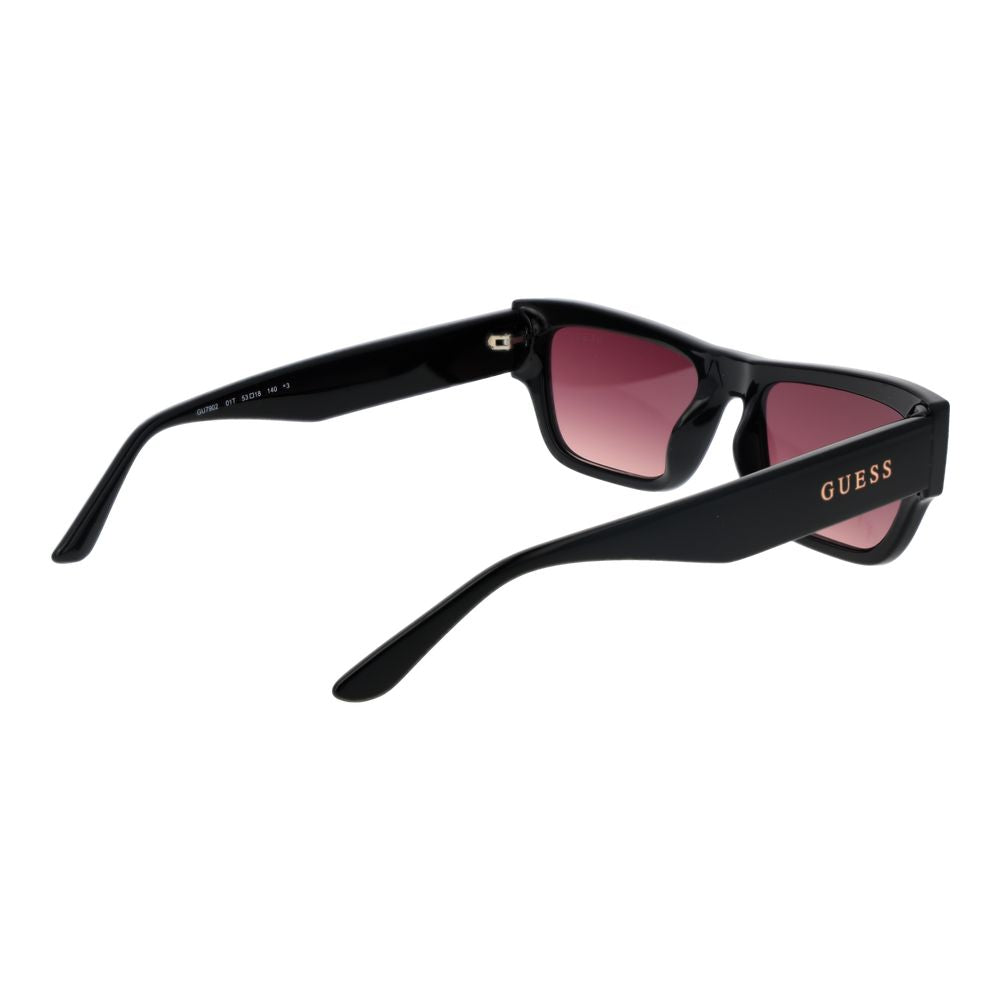 Lunettes de soleil Guess en plastique noir