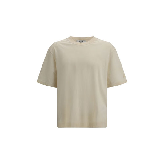 Golden Goose Unisex Star White Cotton T-Shirt