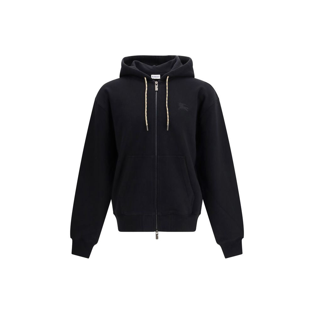 Sweat-shirt Burberry en coton noir