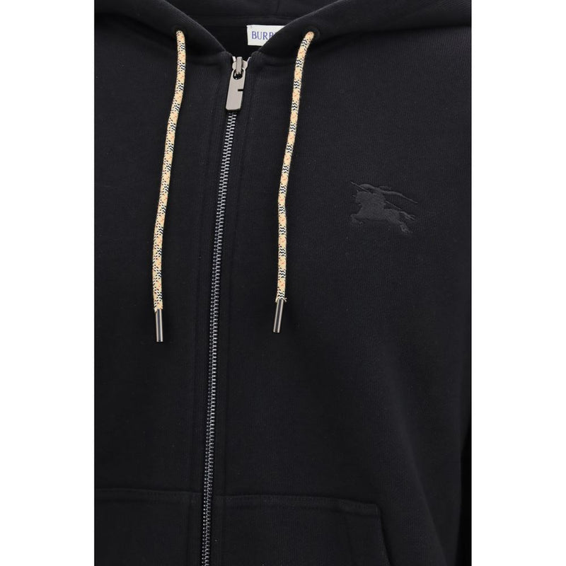 Burberry Black Cotton Sweatshirt
