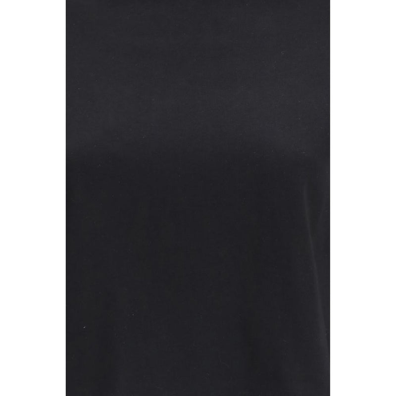 Loulou De Saison Masal T-Shirt Noir en Coton à Manches Longues