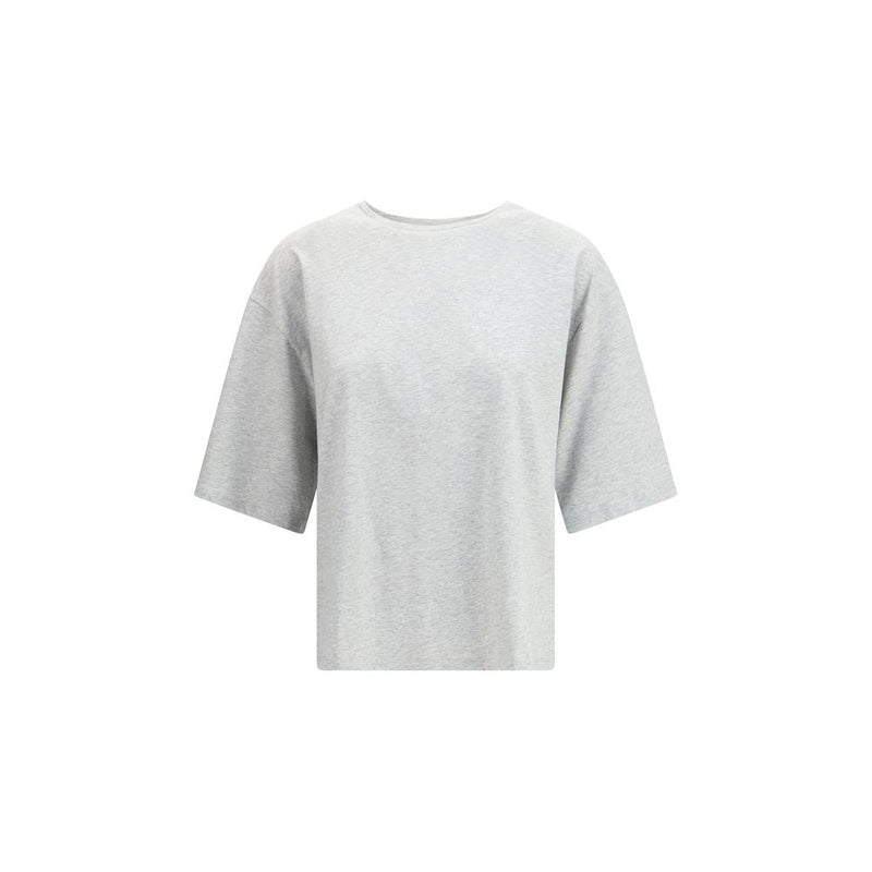 Loulou De Saison Osis Gray Cotton T-Shirt for Women