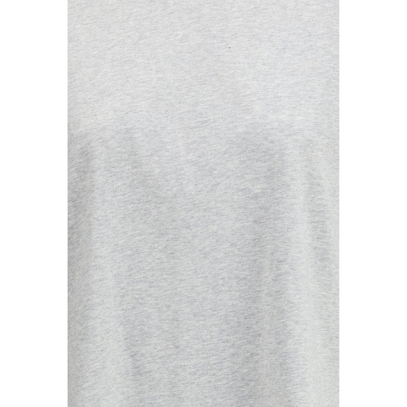 Loulou De Saison Osis Gray Cotton T-Shirt for Women