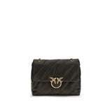 PINKO Bicolor Calf Leather Bos Taurus Shoulder Bag - Élégance et Praticité