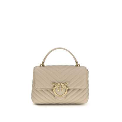 Portefeuille PINKO Bos Taurus en cuir de veau beige