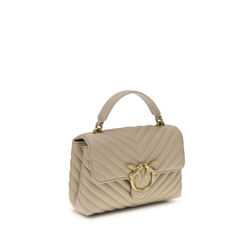 PINKO Beige Calf Leather Bos Taurus Wallet - Elegant & Functional