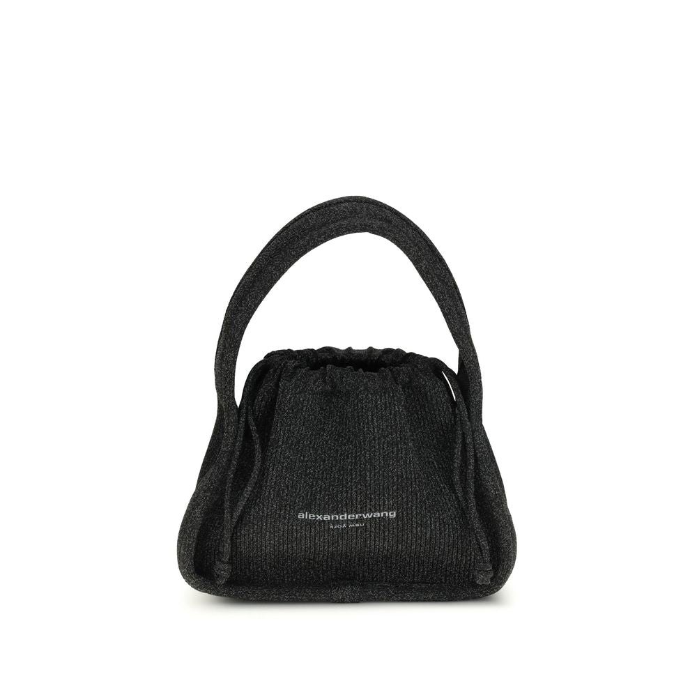 Alexander Wang Ryan Large Black Polyester Shoulder Bag