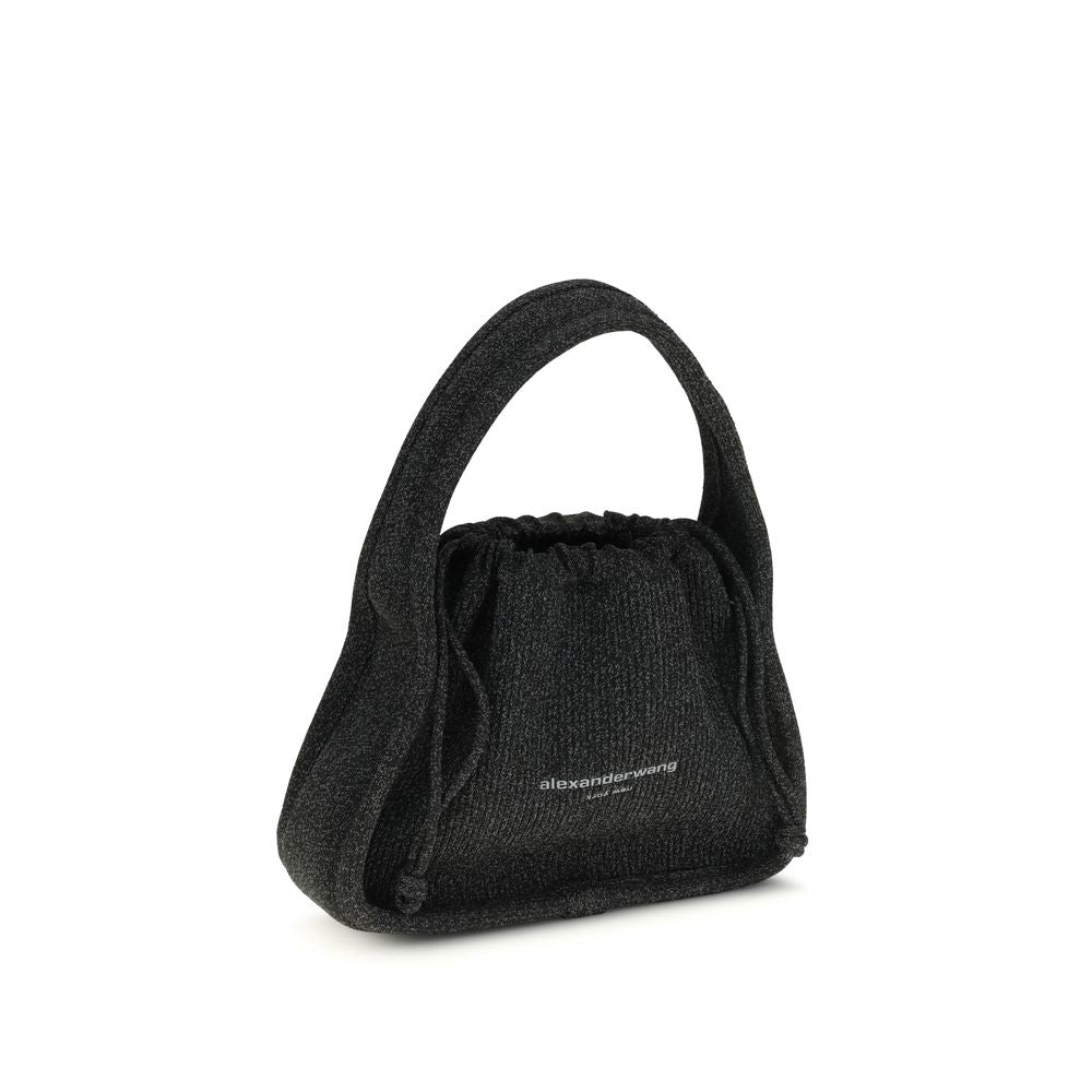 Alexander Wang Ryan Large Black Polyester Shoulder Bag