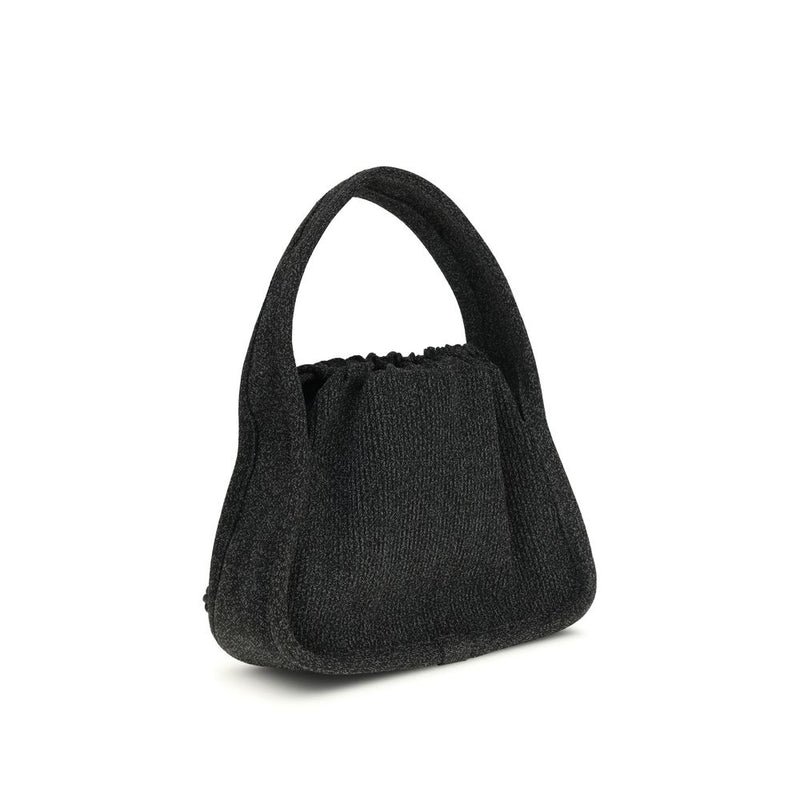 Alexander Wang Ryan Large Shoulder Bag in Black Polyester