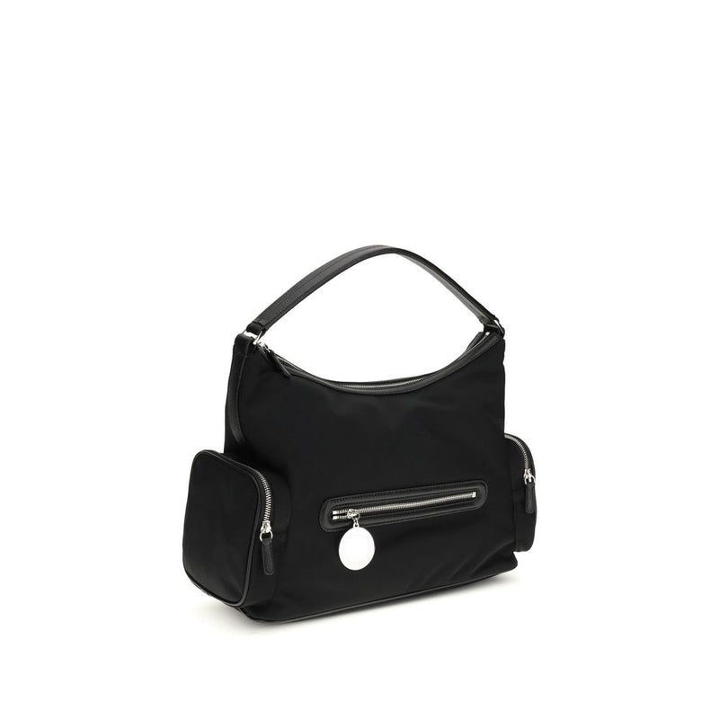 Stella McCartney Dartmoor Black Nylon Shoulder Bag - Sustainable Style