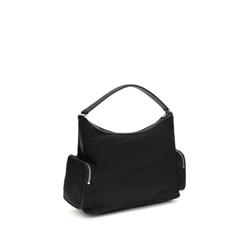 Stella McCartney Dartmoor Black Nylon Shoulder Bag - Sustainable Style