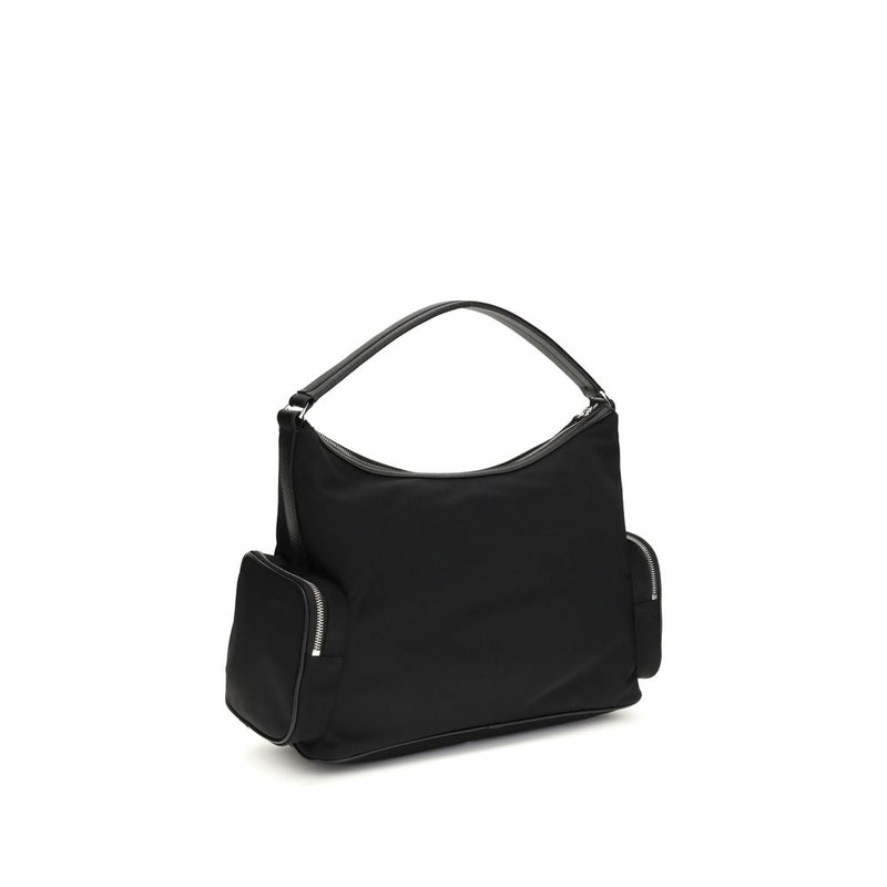 Stella McCartney Dartmoor Black Nylon Shoulder Bag - Sustainable Style