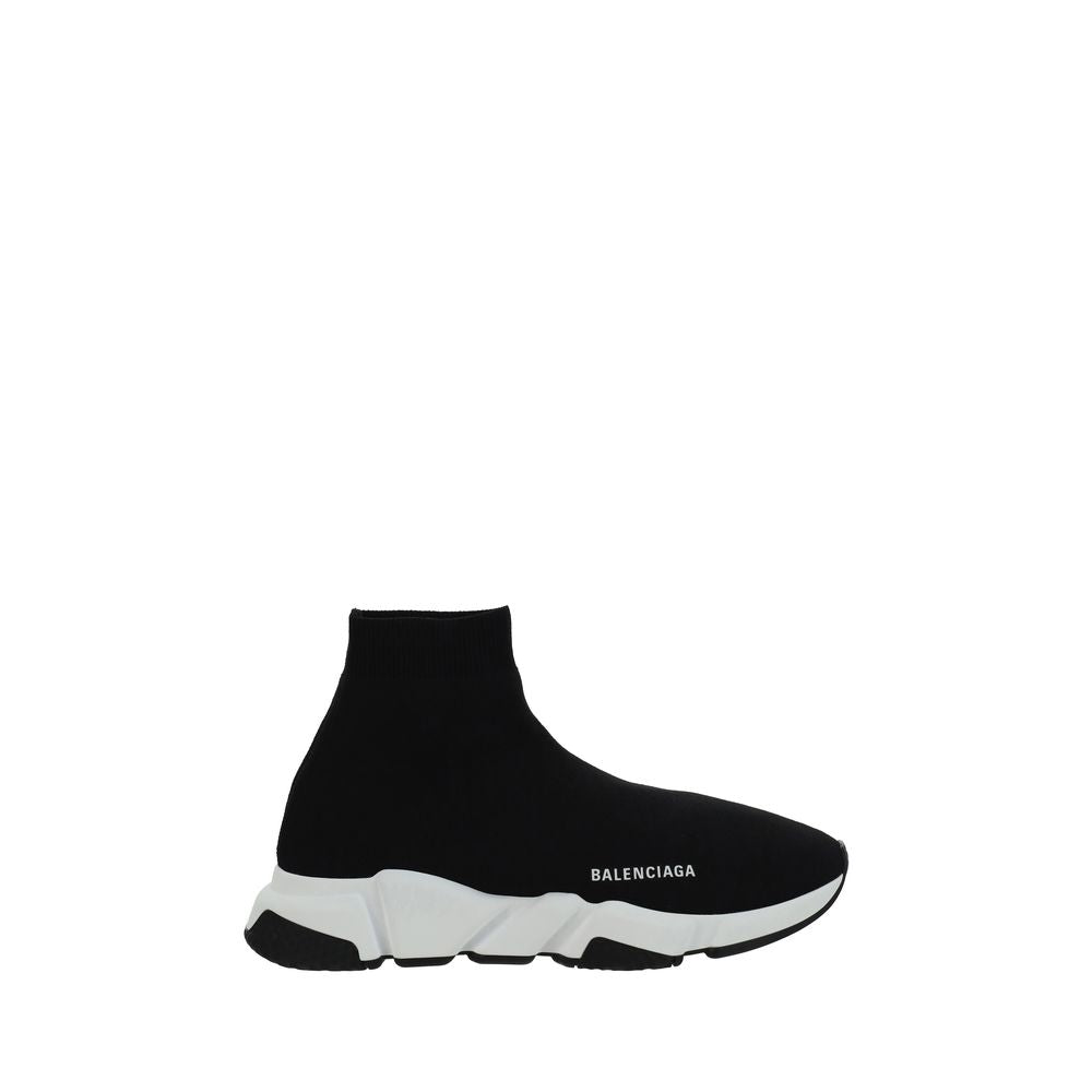 Balenciaga Black Speed Sneakers - Athleisure Sock Style