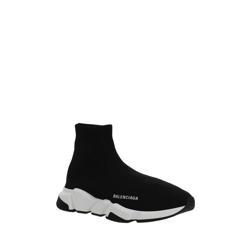 Balenciaga Black Speed Sneakers - Athleisure Sock Style