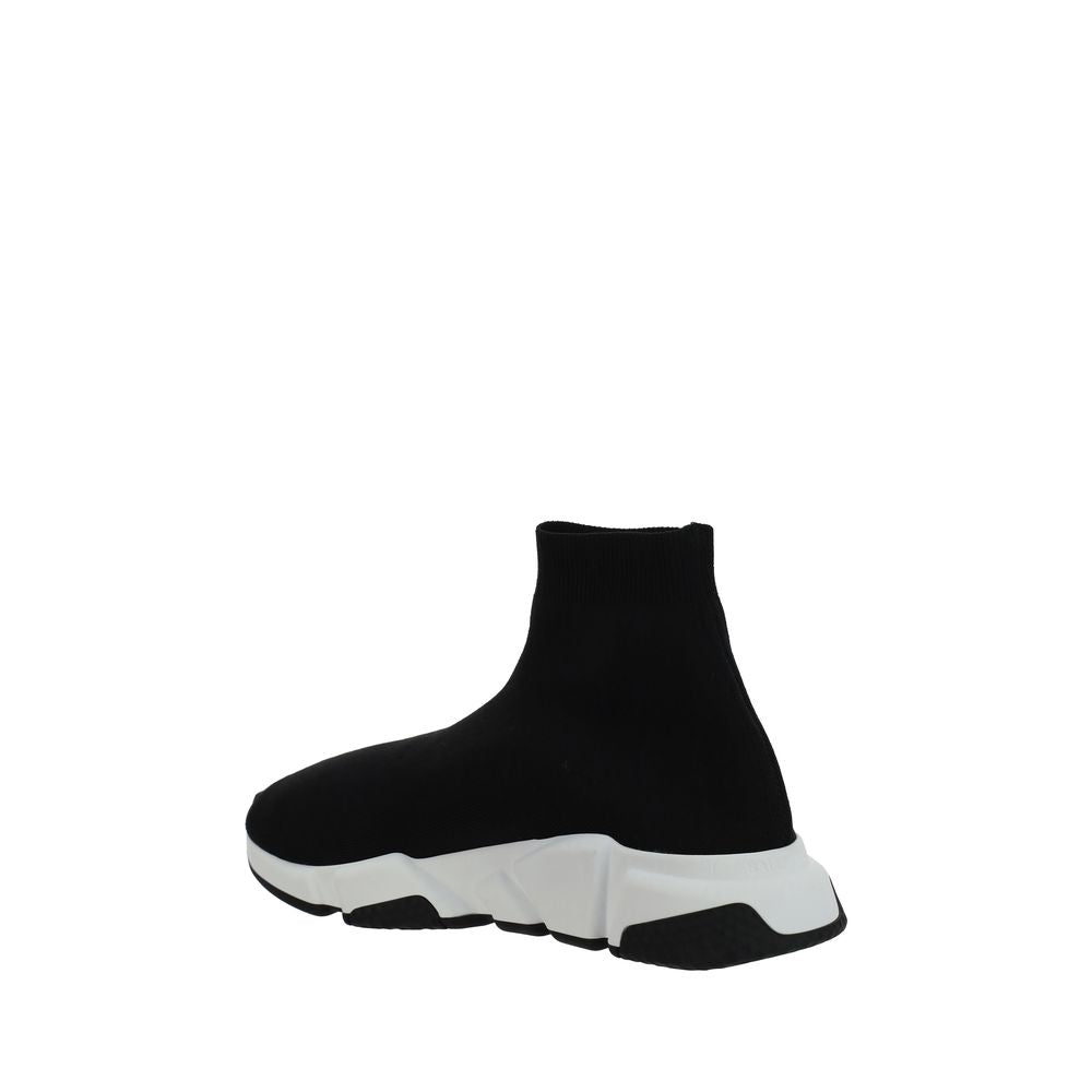 Balenciaga Black Speed Sneakers - Athleisure Sock Style