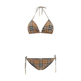 Burberry Cobb Brown Polyamide Swimsuit Bikini for Women