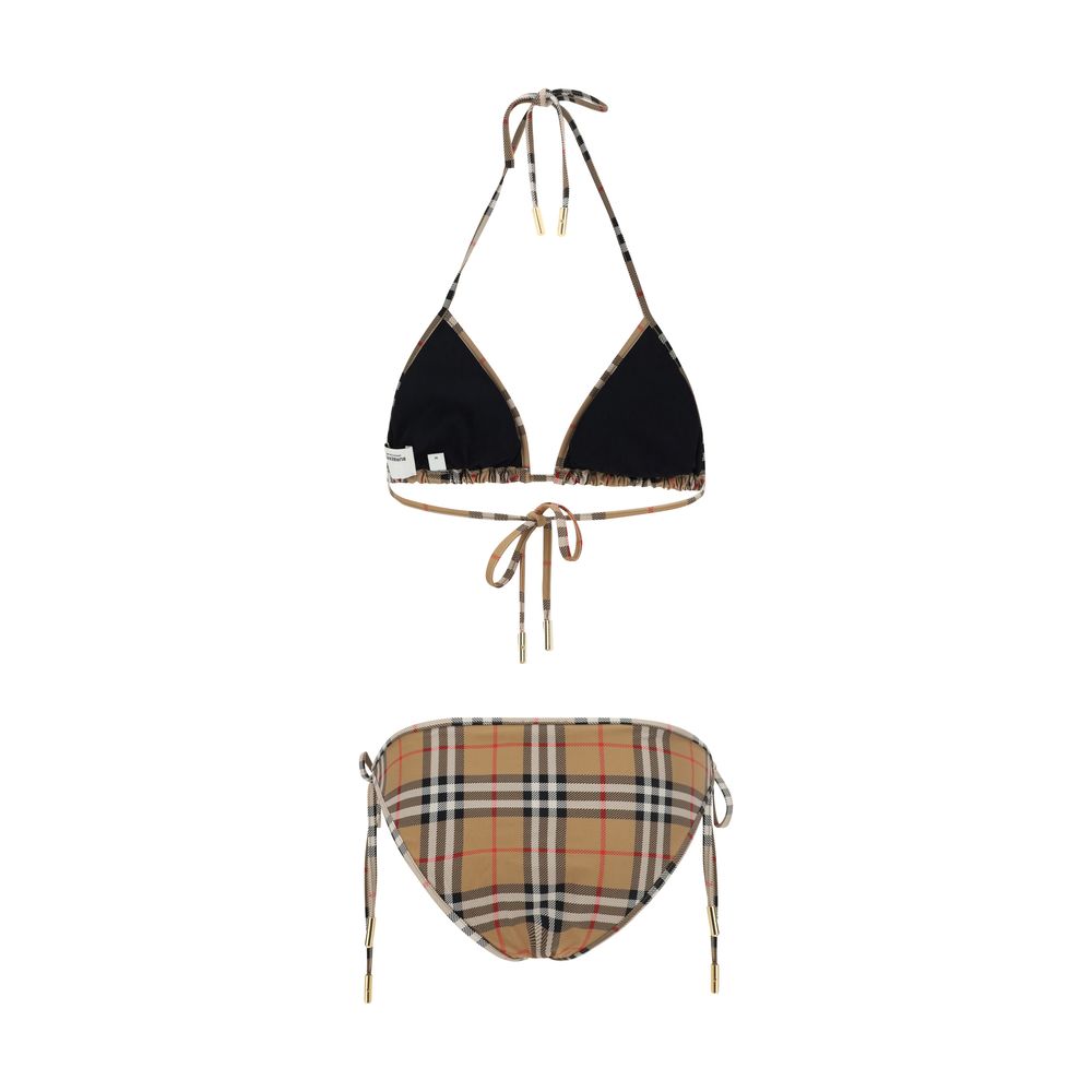 Burberry Cobb Brown Polyamide Swimsuit Bikini for Women
