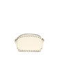 Valentino Garavani Cream Calf Leather Bos Taurus Shoulder Bag