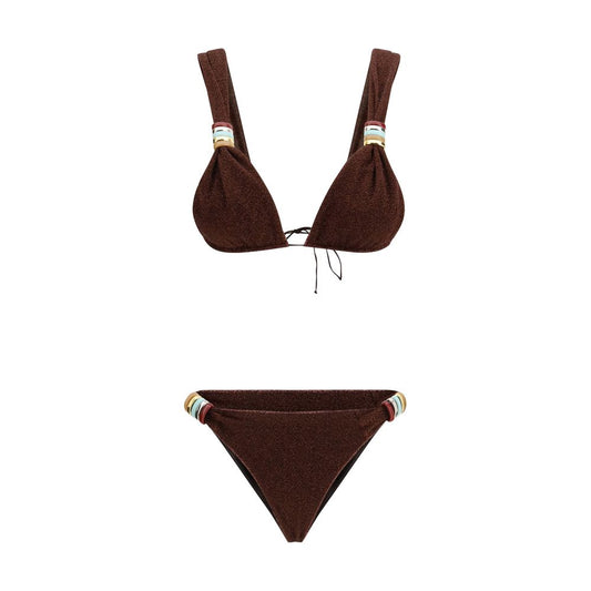 Bikini Oséree marron en polyamide