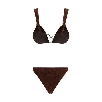 Oséree Brown Polyamide Bikini