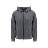 Brunello Cucinelli Gray Cotton Sweatshirt for Women