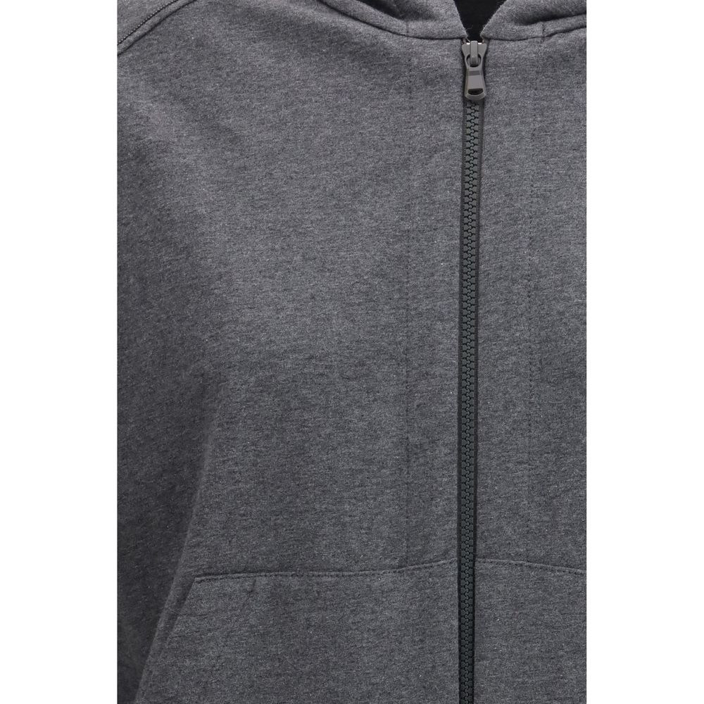 Brunello Cucinelli Gray Cotton Sweatshirt for Women